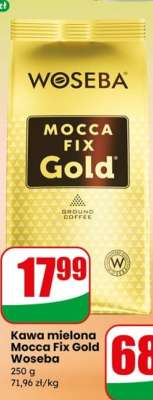 Kawa mielona Mocca Fix Gold Woseba