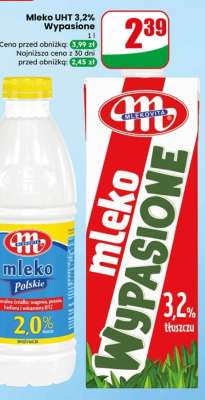 Mleko UHT 3,2 Wypasione