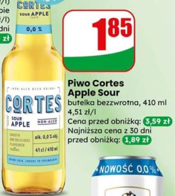 Piwo Cortes apple sour
