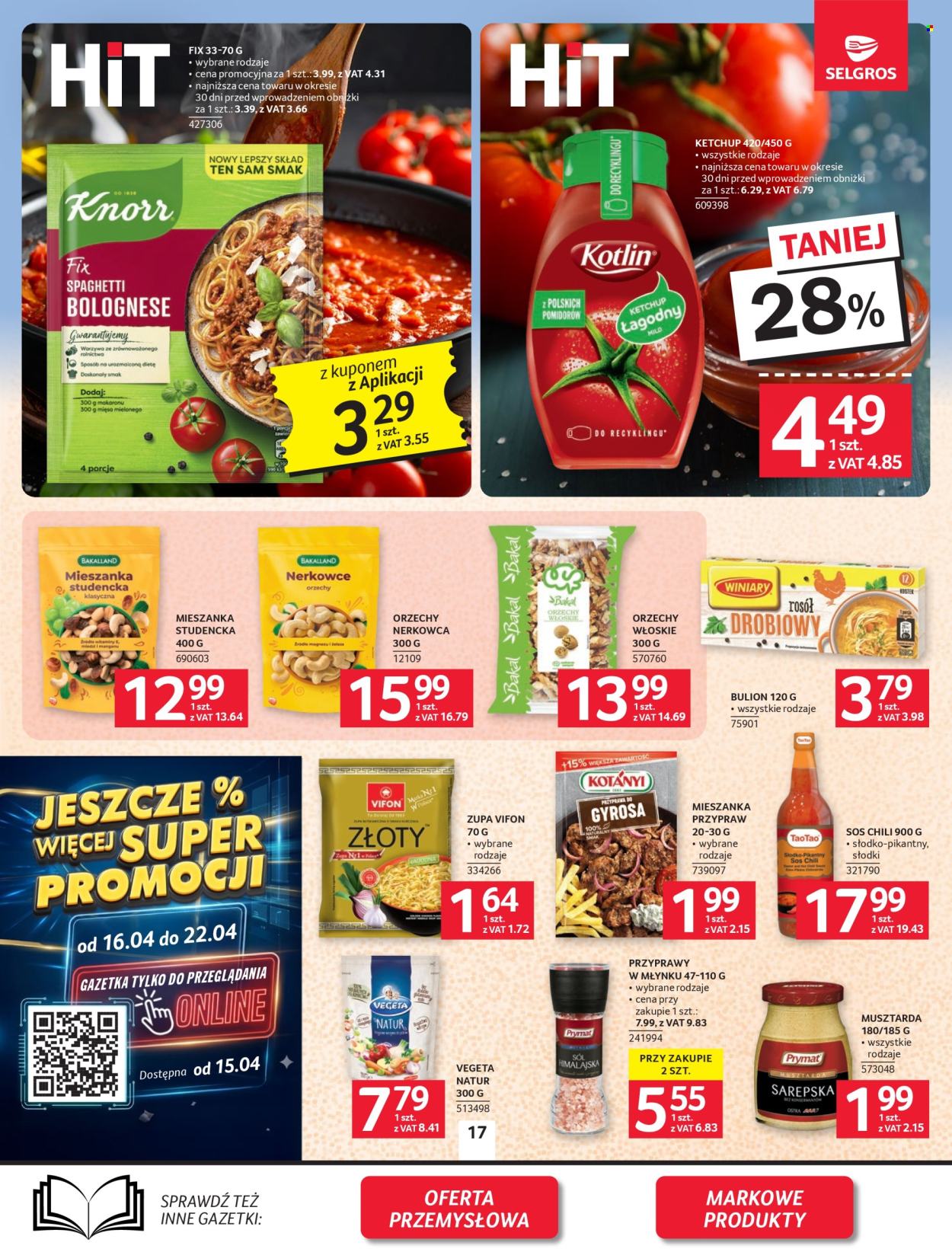 Gazetka Selgros - 9.04.2026 - 22.04.2026. Strona 17