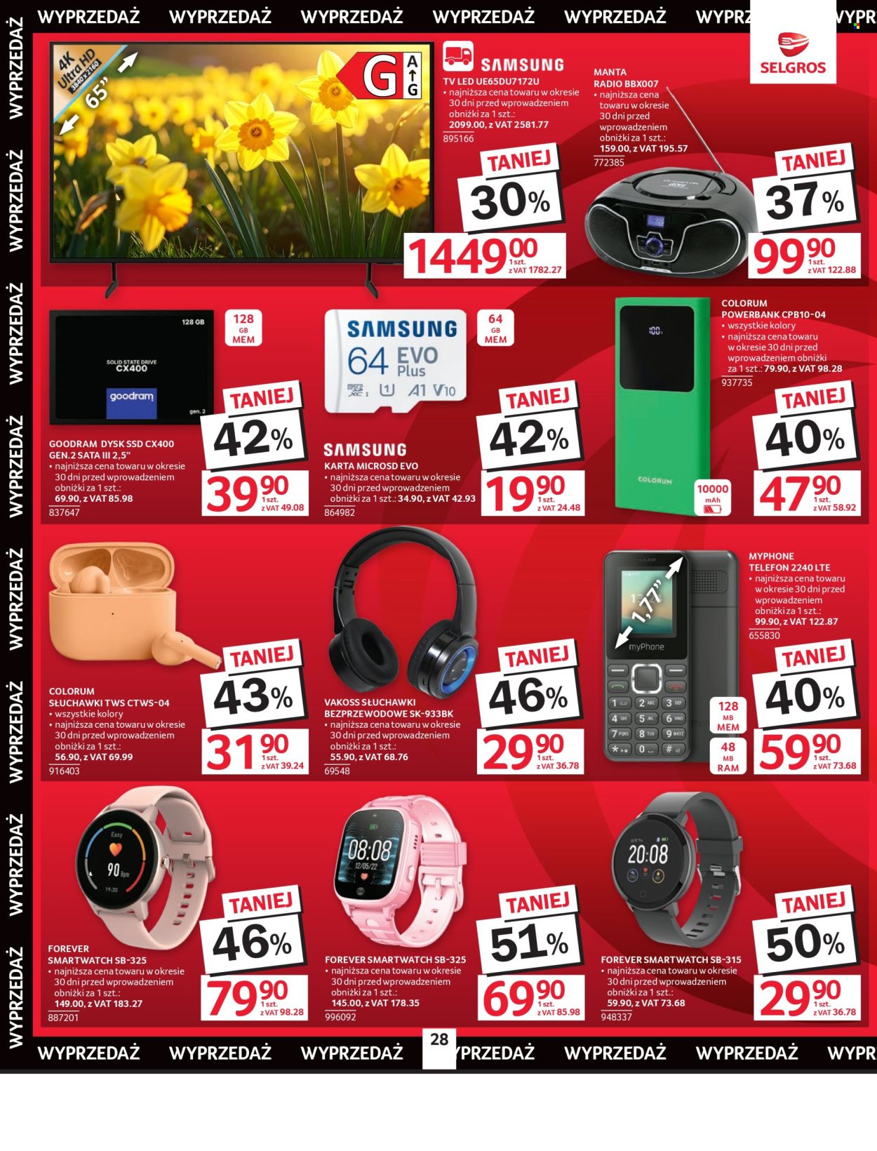 Gazetka Selgros - 9.04.2026 - 22.04.2026. Strona 30