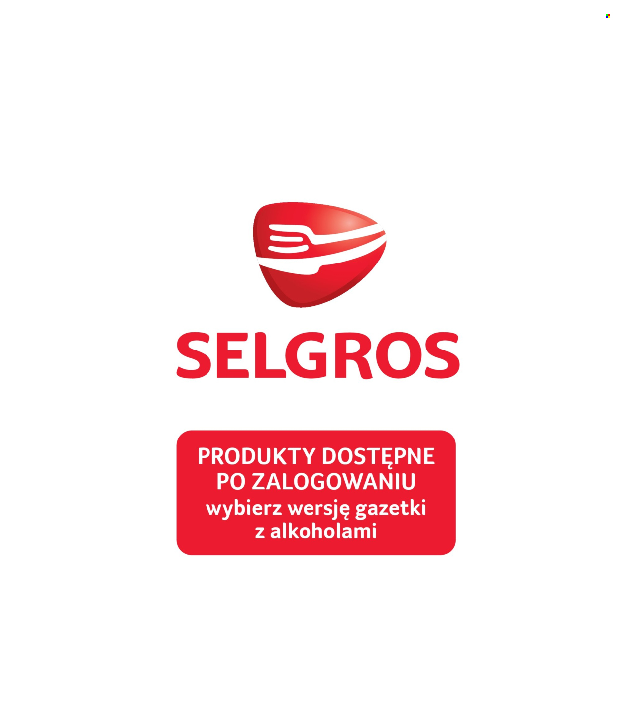 Gazetka Selgros - 9.04.2026 - 22.04.2026. Strona 18