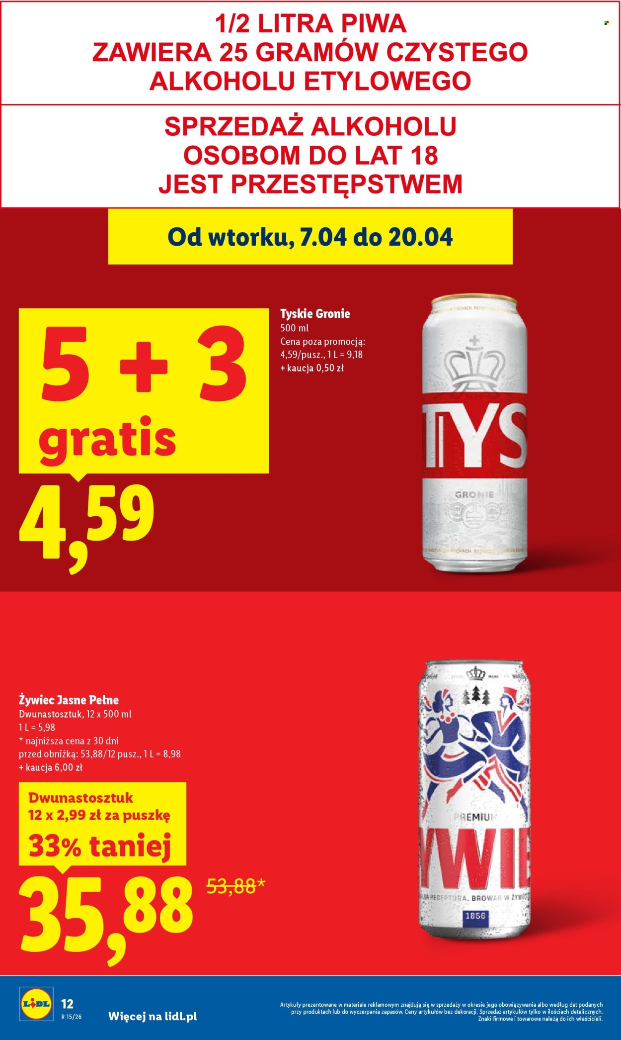 Gazetka Lidl - 9.04.2026 - 11.04.2026. Strona 12