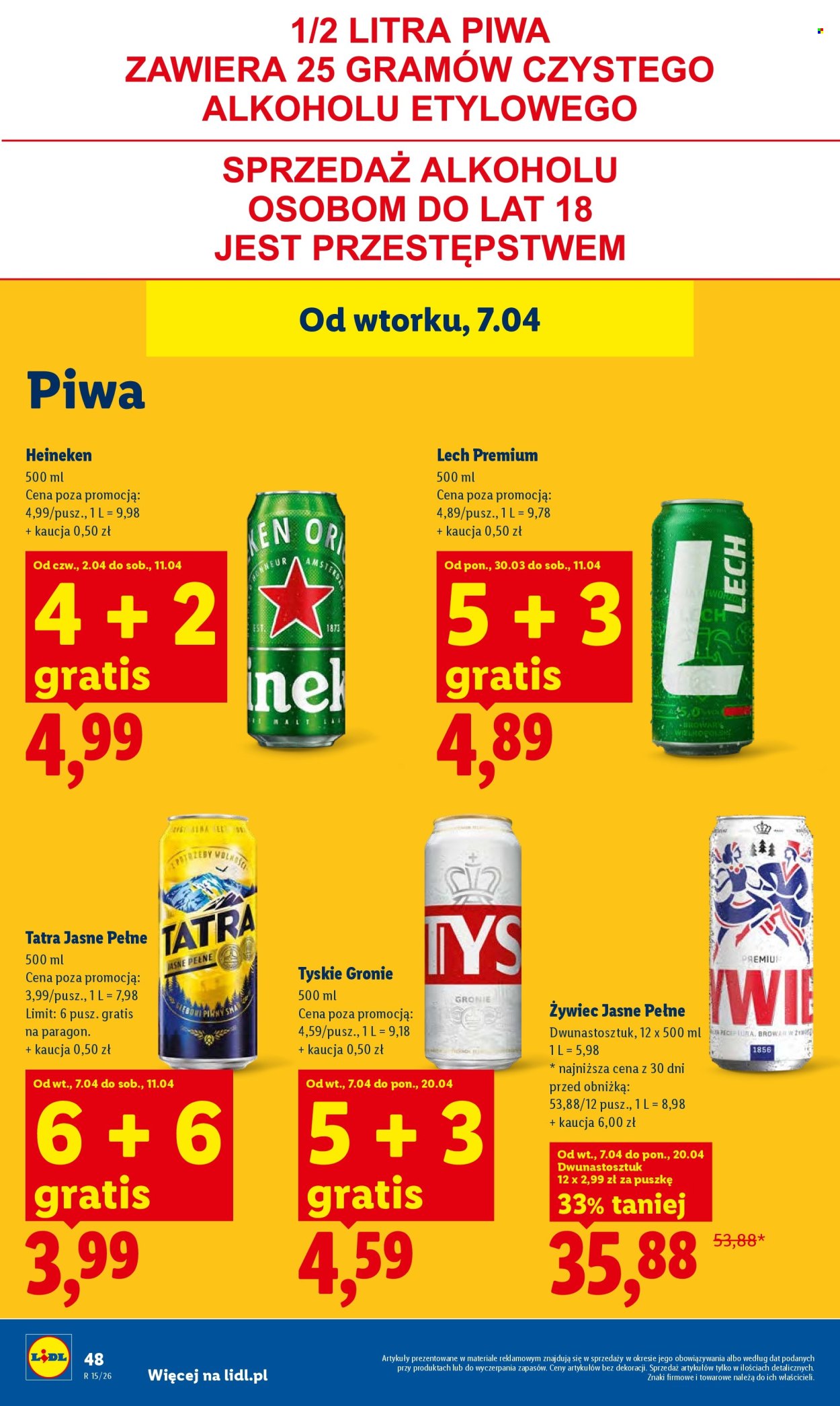 Gazetka Lidl - 9.04.2026 - 11.04.2026. Strona 48