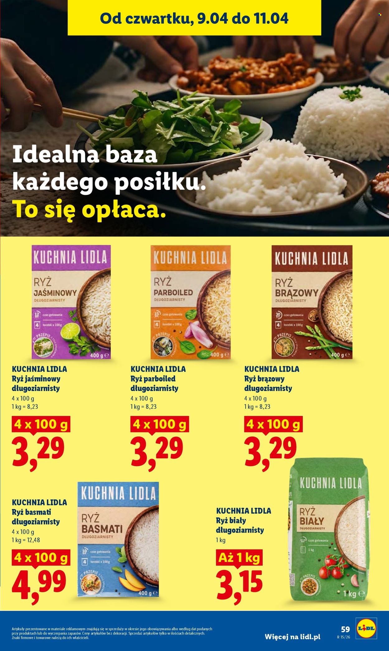 Gazetka Lidl - 9.04.2026 - 11.04.2026. Strona 59