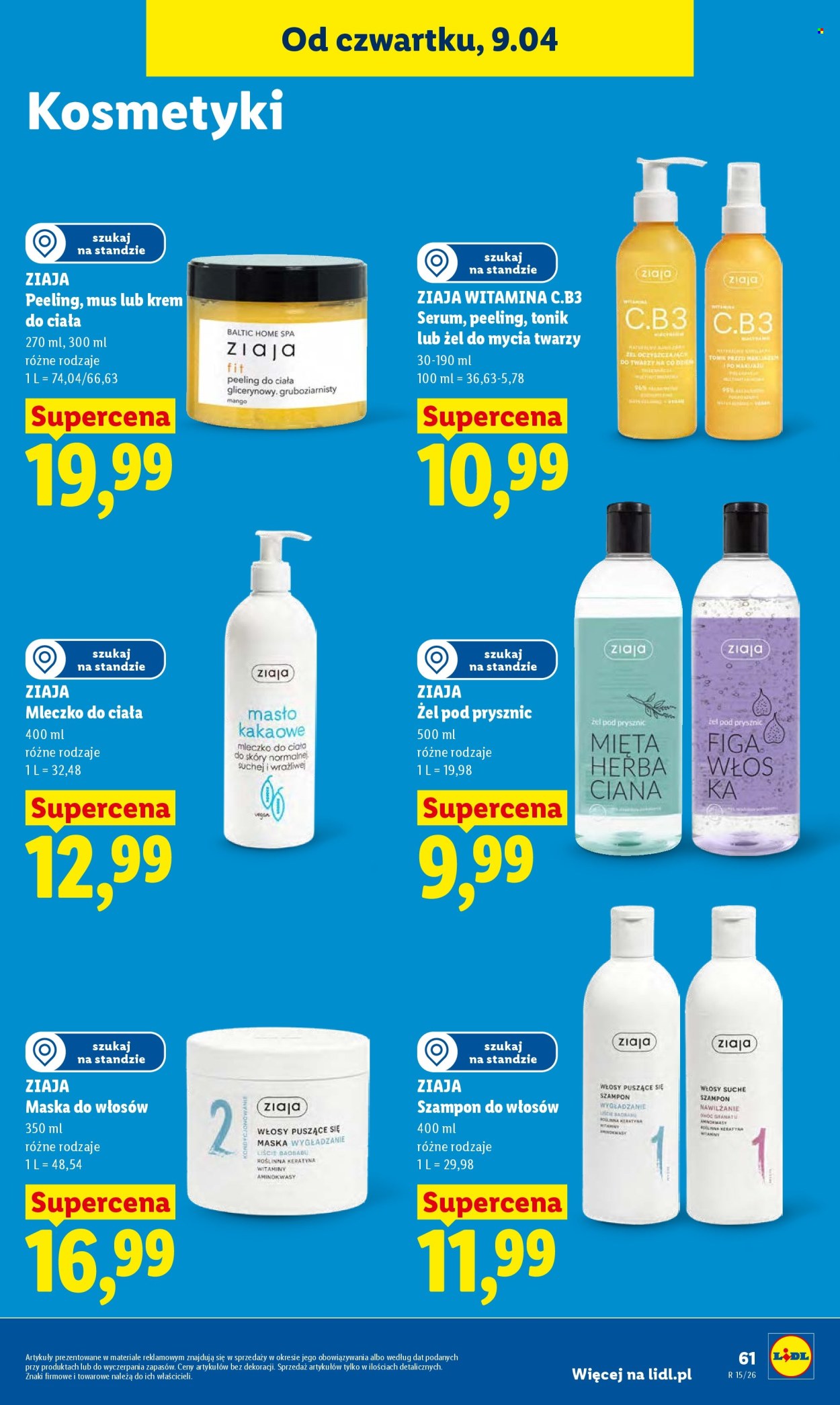 Gazetka Lidl - 9.04.2026 - 11.04.2026. Strona 61