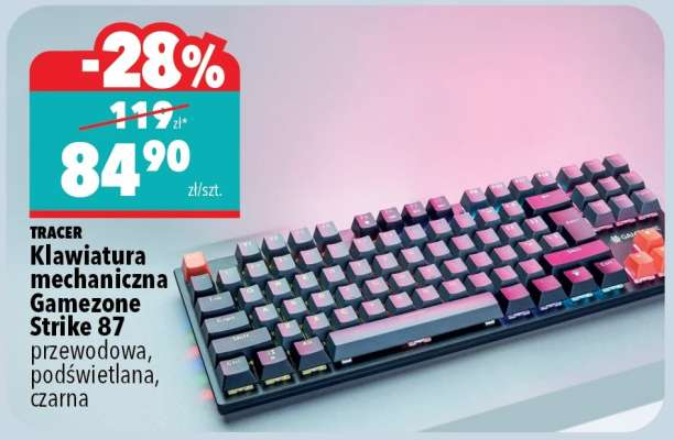 Klawiatura mechaniczna Gamezone Strike 87