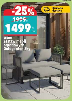 Zestaw mebli ogrodowych Goldgarden Sky