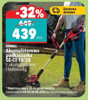 Akumulatorowa podkaszarka GE-CT 18/28