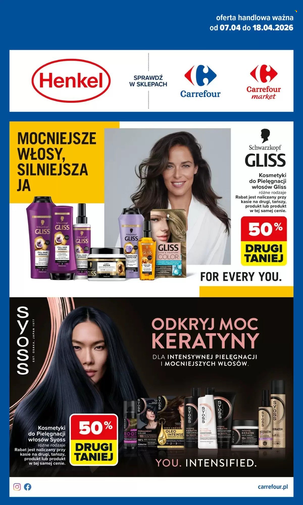 Gazetka Carrefour - 7.04.2026 - 18.04.2026. Strona 1