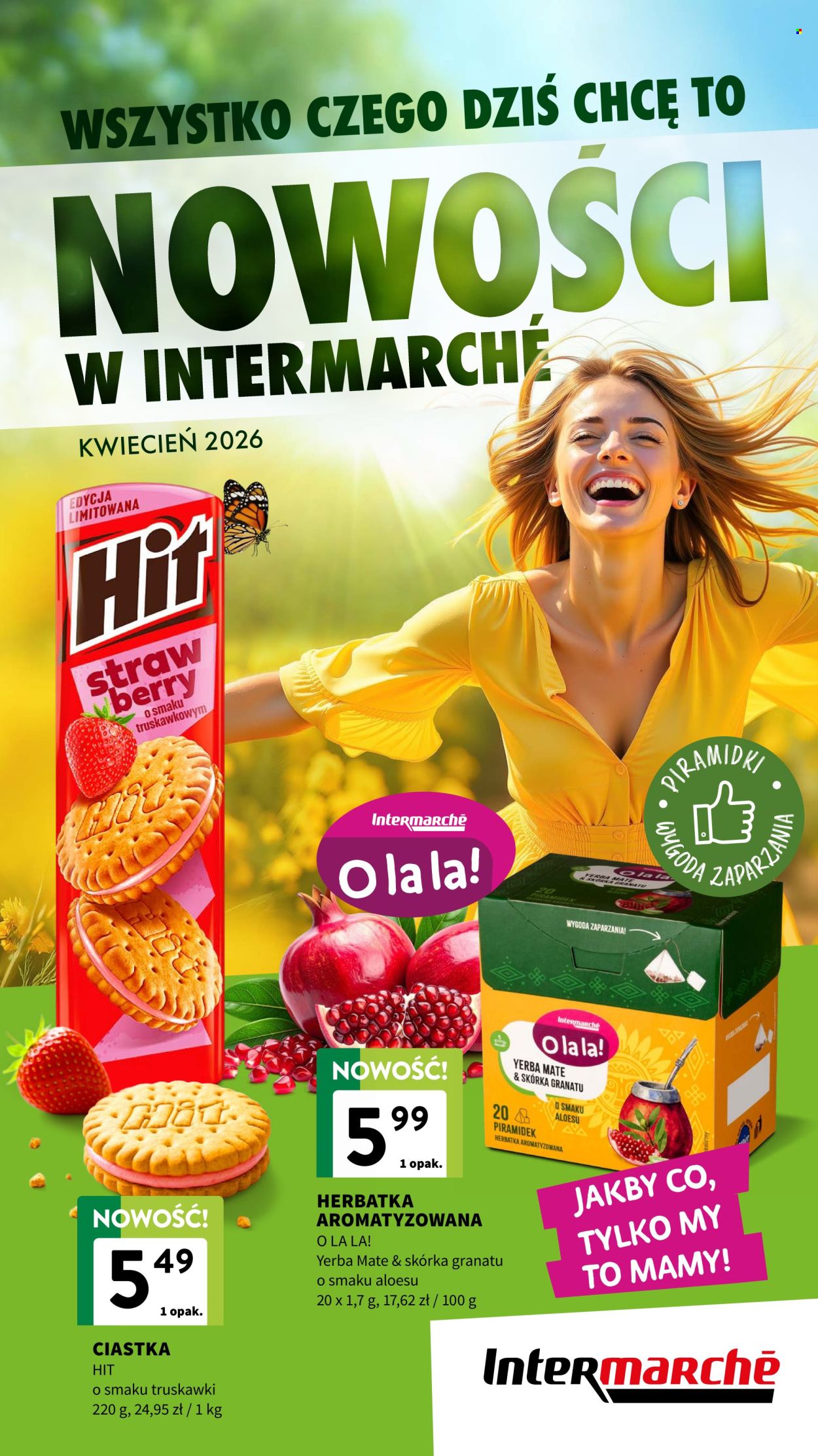 Gazetka Intermarché - 8.04.2026 - 30.04.2026. Strona 1