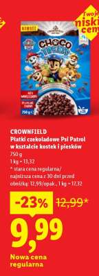 Crownfield Płatki czekoladowe Psi Patrol