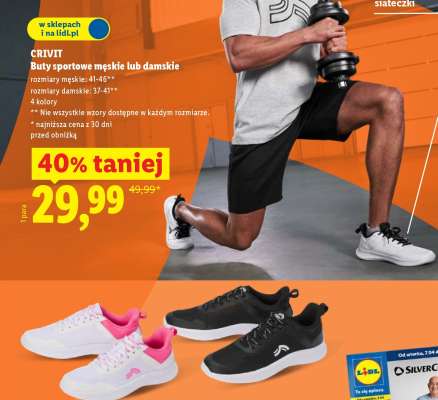 CRIVIT Buty sportowe męskie lub damskie