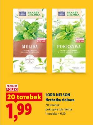 LORD NELSON Herbatka ziołowa