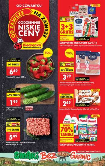 Gazetka Biedronka - 9.04.2026 - 15.04.2026.