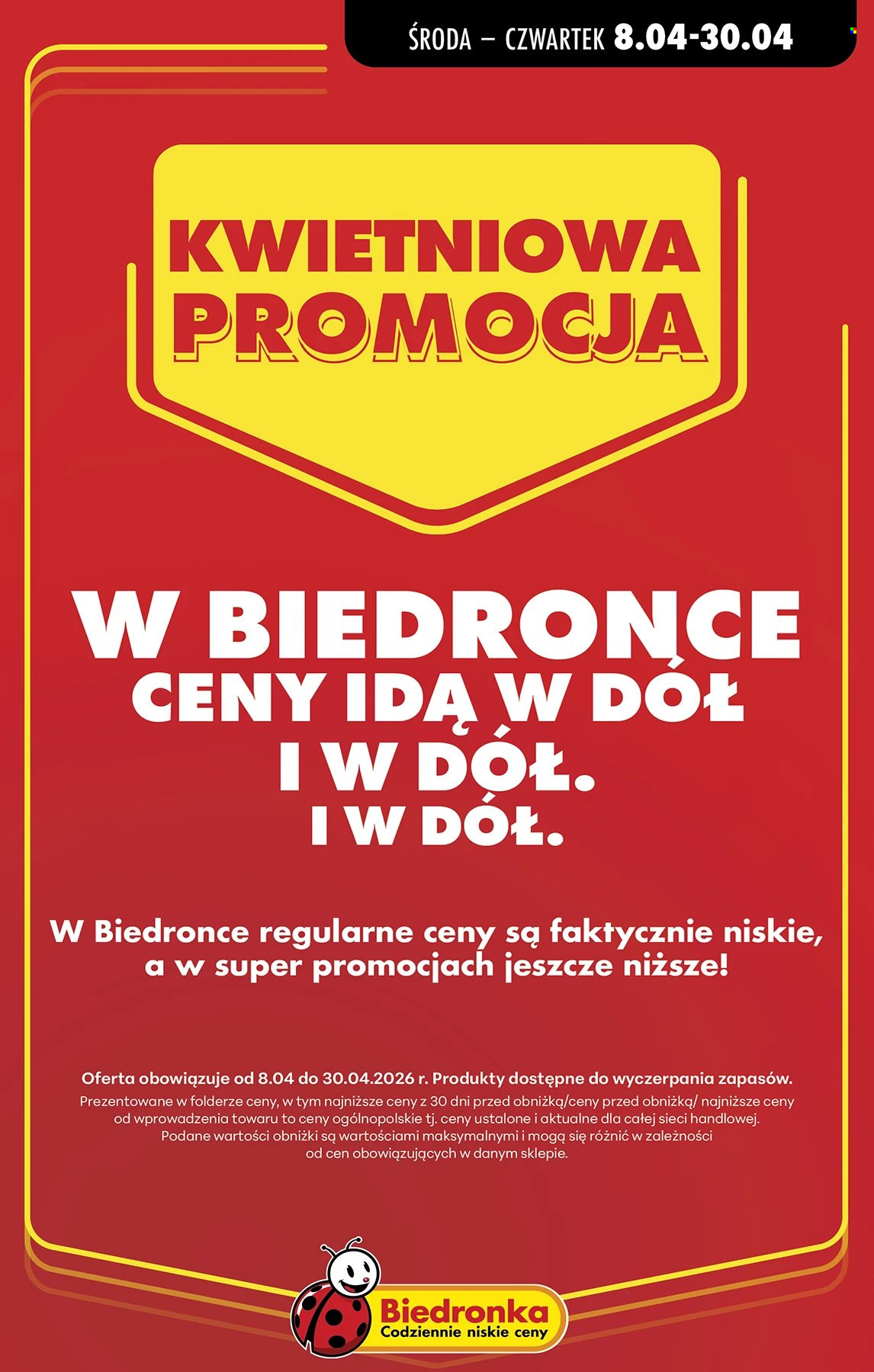 Gazetka Biedronka - 8.04.2026 - 30.04.2026. Strona 21