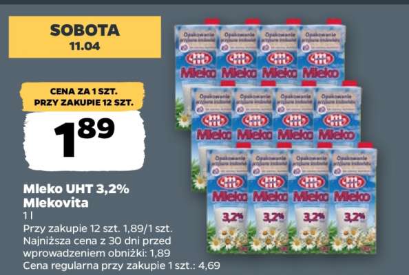 Mleko UHT 3,2% Mlekovita