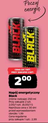 Napój energetyczny Black