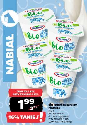 Bio Jogurt naturalny Piątnica