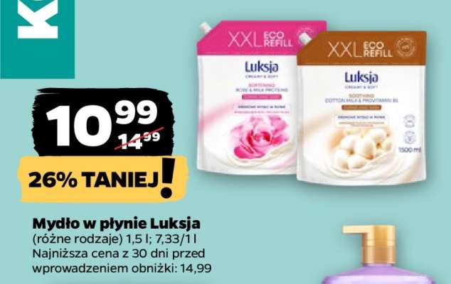 Mydło w płynie Luksja