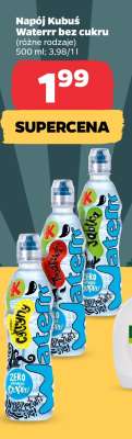 Napój Kubuś Waterrr bez cukru