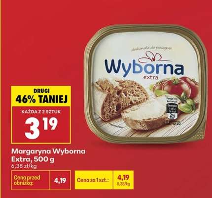 Margaryna Wyborna Extra 500 g