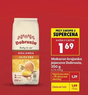 Makaron krajanka jajeczna Dobrusia , 250 g
