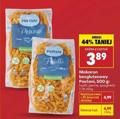 Makaron bezglutenowy Pastani, 500 g