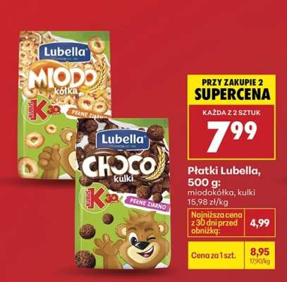 Płatki Lubella, 500 g