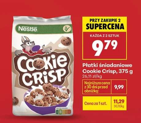 Płatki śniadaniowe Cookie Crisp, 375 g