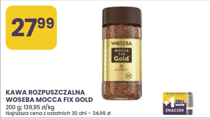 Kawa rozpuszczalna Woseba Mocca Fix Gold