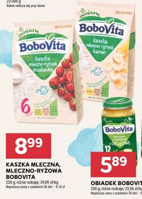 Kaszka mleczna, mleczno-ryżowa BoboVita