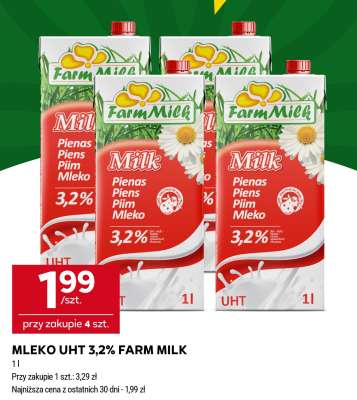 MLEKO UHT 3,2% FARM MILK