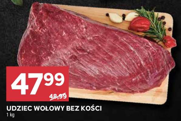 Udziec wołowy bez kości