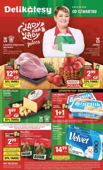 thumbnail - Gazetka Delikatesy Centrum