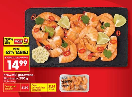 Krewetki gotowane Marinero 250 g