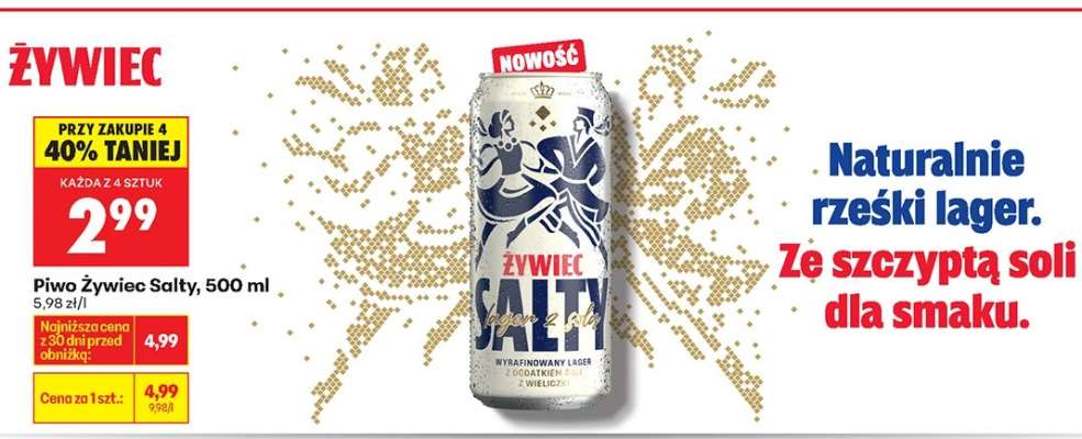 Piwo Żywiec Salty, 500 ml