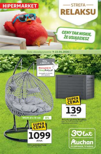 Gazetka Auchan - 9.04.2026 - 22.04.2026.