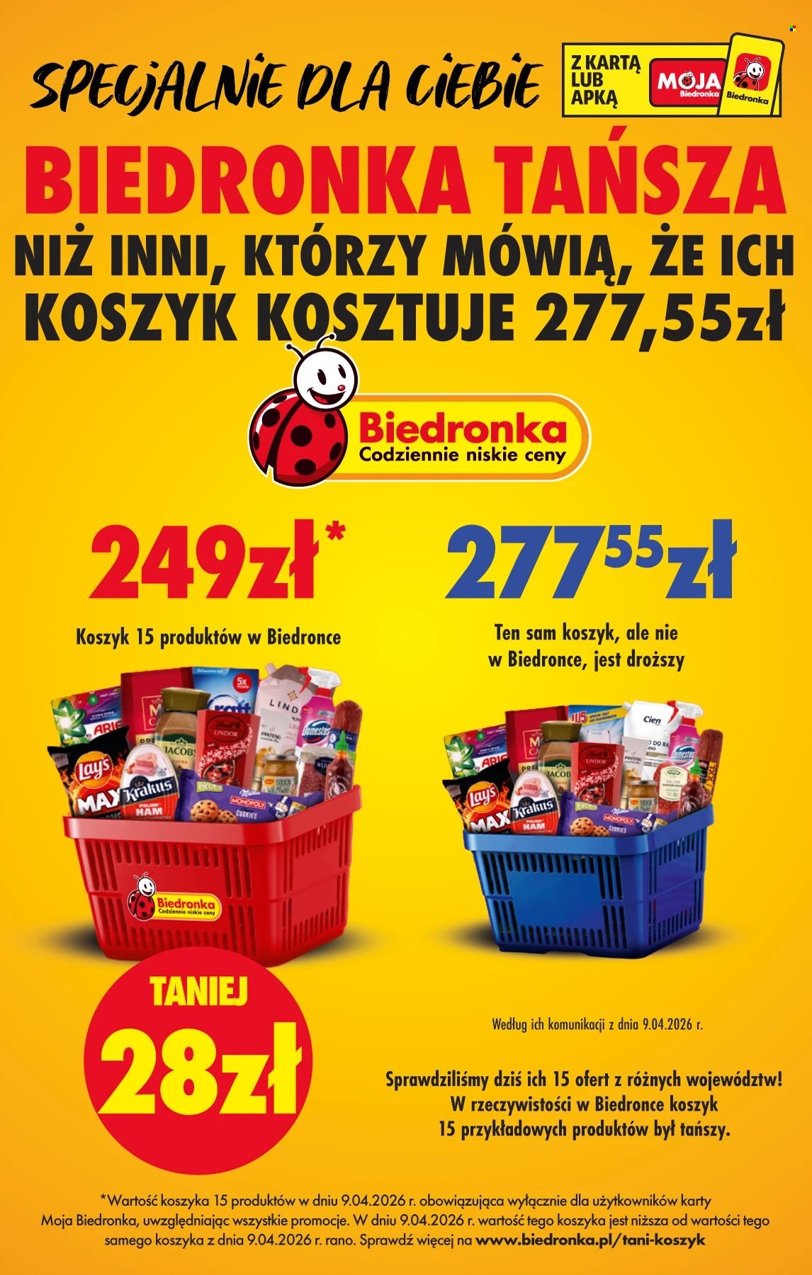 Gazetka Biedronka - 9.04.2026 - 18.04.2026. Strona 1