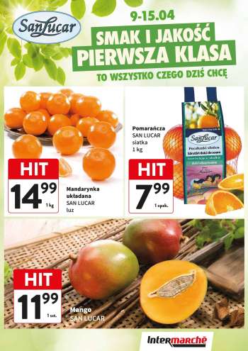 Gazetka Intermarché - 9.04.2026 - 15.04.2026.