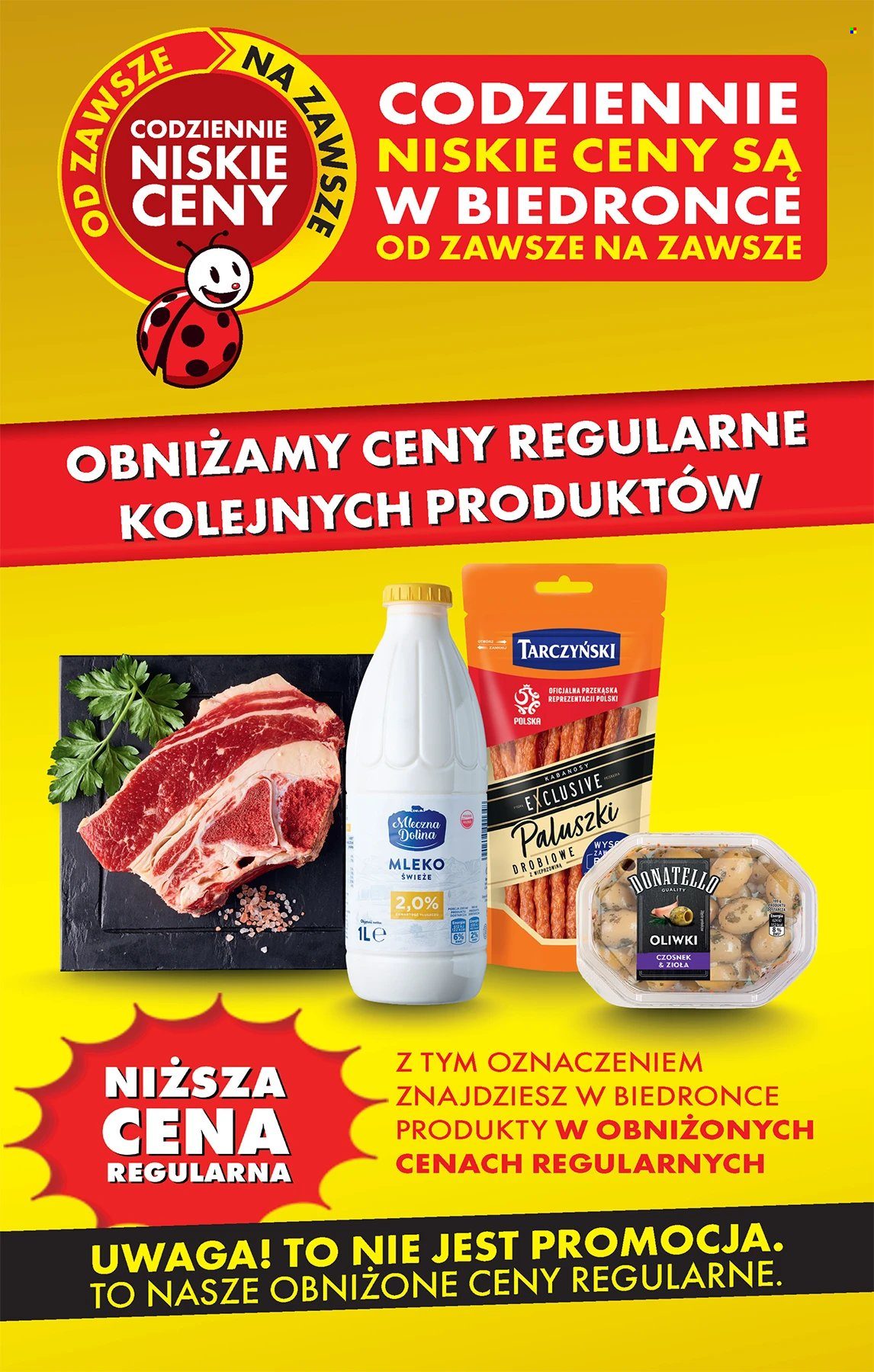 Leták Biedronka. Strana 1