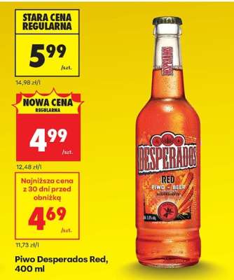 Piwo Desperados Red, 400 ml