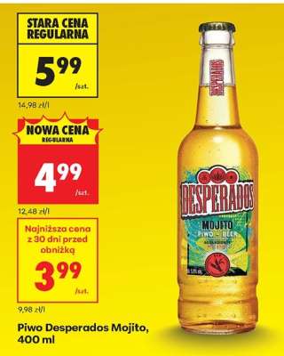 Piwo Desperados Mojito, 400 ml