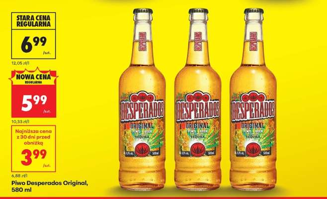 Piwo Desperados Original , 580 ml