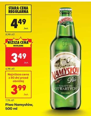 Piwo Namysłów, 500 ml