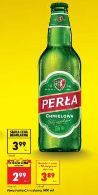 Piwo Perla Chmielowa , 500 ml