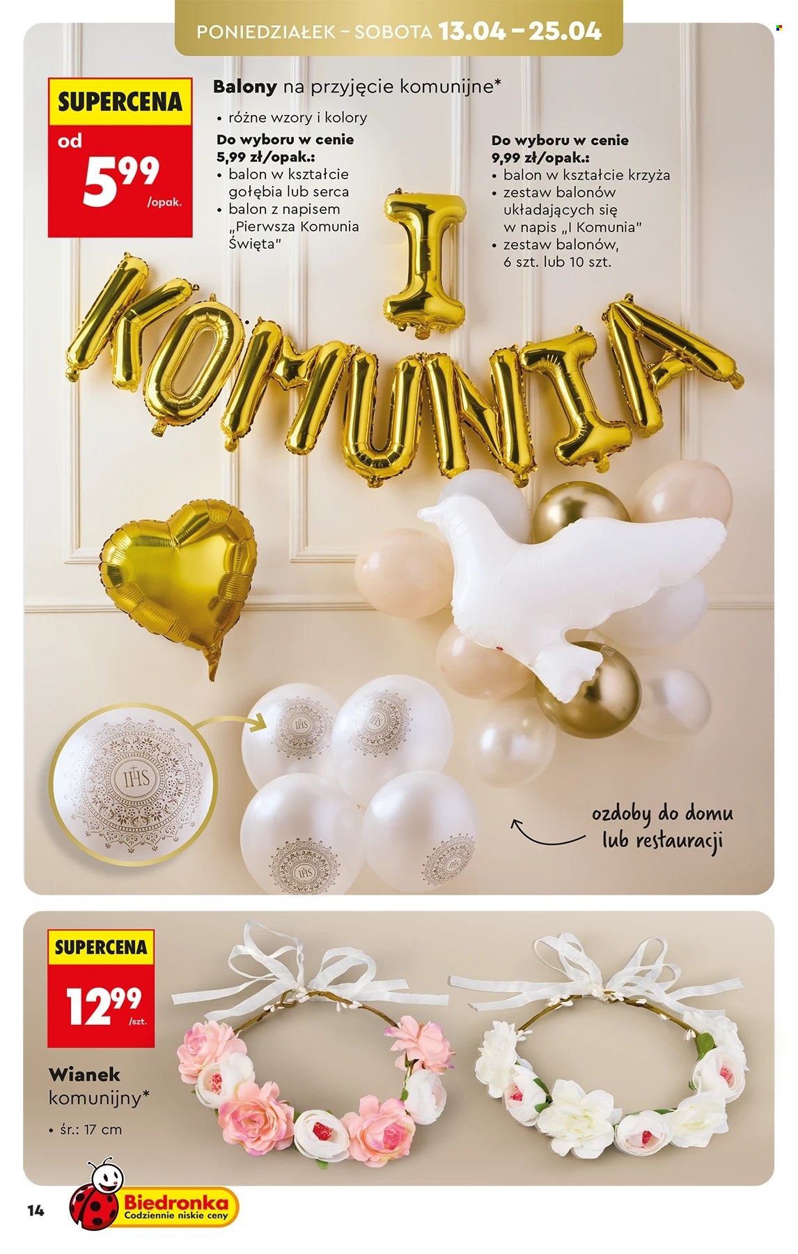 Gazetka Biedronka - 11.04.2026 - 29.04.2026. Strona 14
