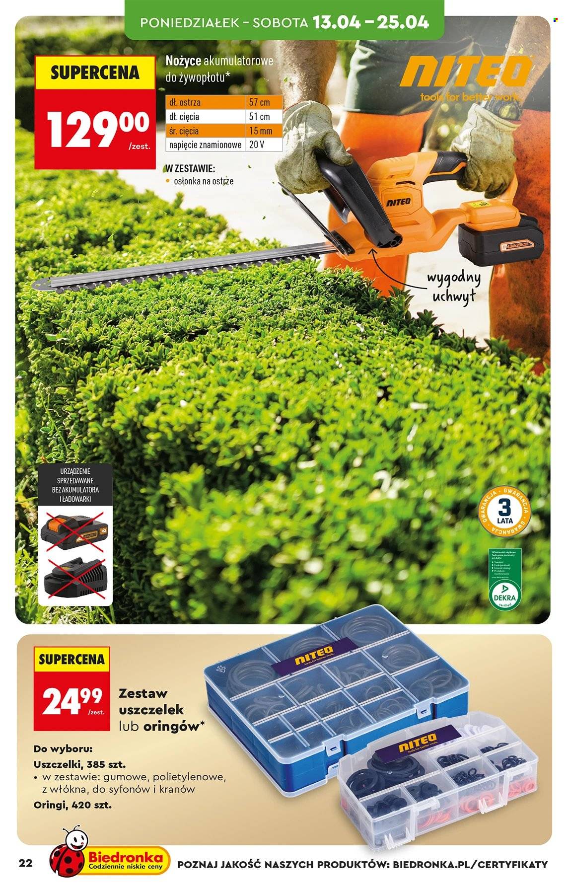 Gazetka Biedronka - 11.04.2026 - 29.04.2026. Strona 22