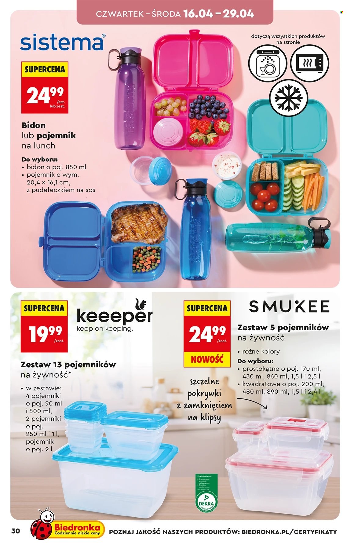 Gazetka Biedronka - 11.04.2026 - 29.04.2026. Strona 30