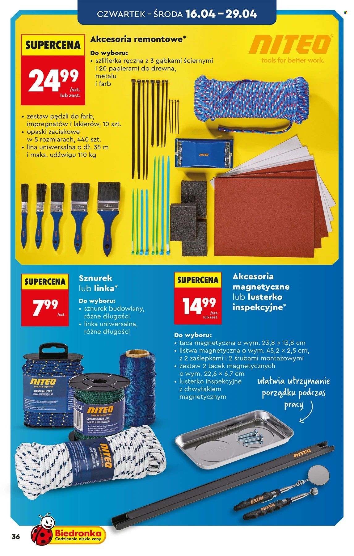 Gazetka Biedronka - 11.04.2026 - 29.04.2026. Strona 36